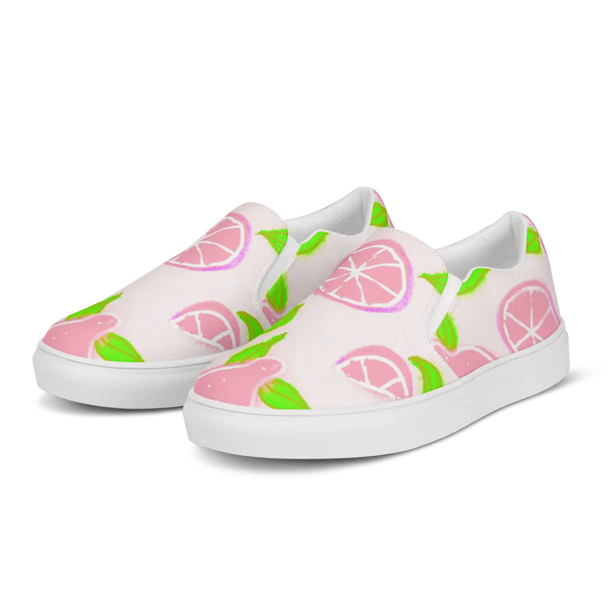 Pink Lemonade Dream Women's Slip-On Shoes product image (5)