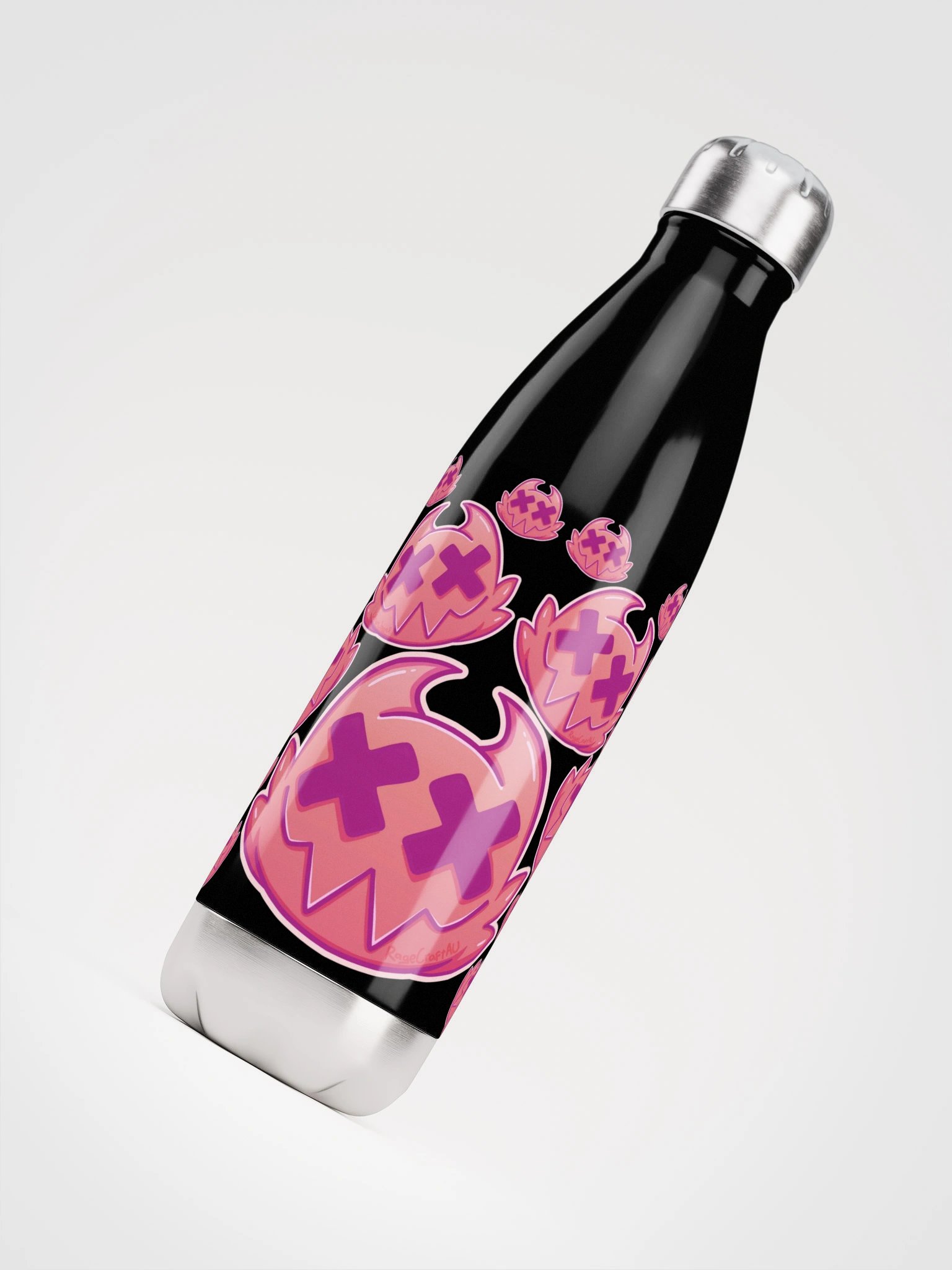 Rage Cat Stainless Steel Water Bottle product image (4)