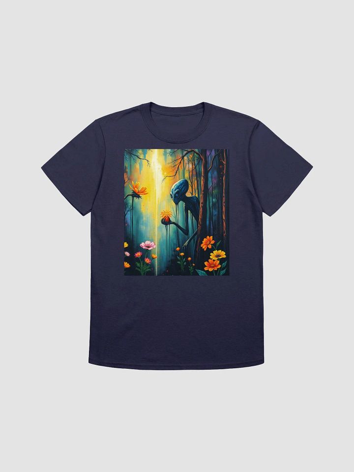 Confused alien from Visitors series, supersoft tee product image (1)