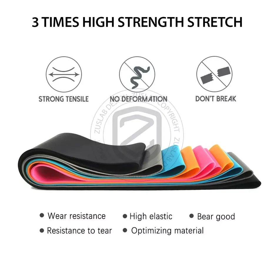 New ProductResistance Bands Power Heavy Strength Exercise Fitness Gym Crossfit Yoga product image (1)