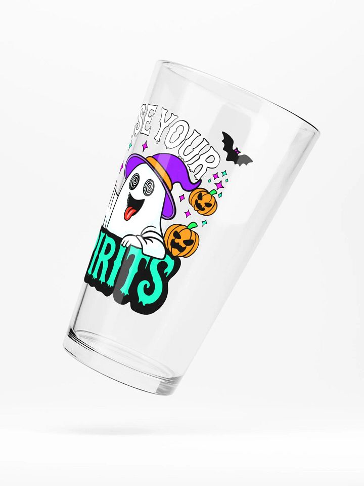 Raise Your Spirits Pint Glass product image (2)
