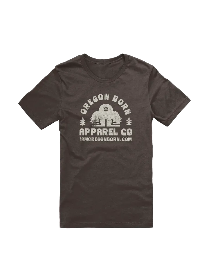 Oregon Born Apparel Co with Bigfoot T-Shirt product image (1)
