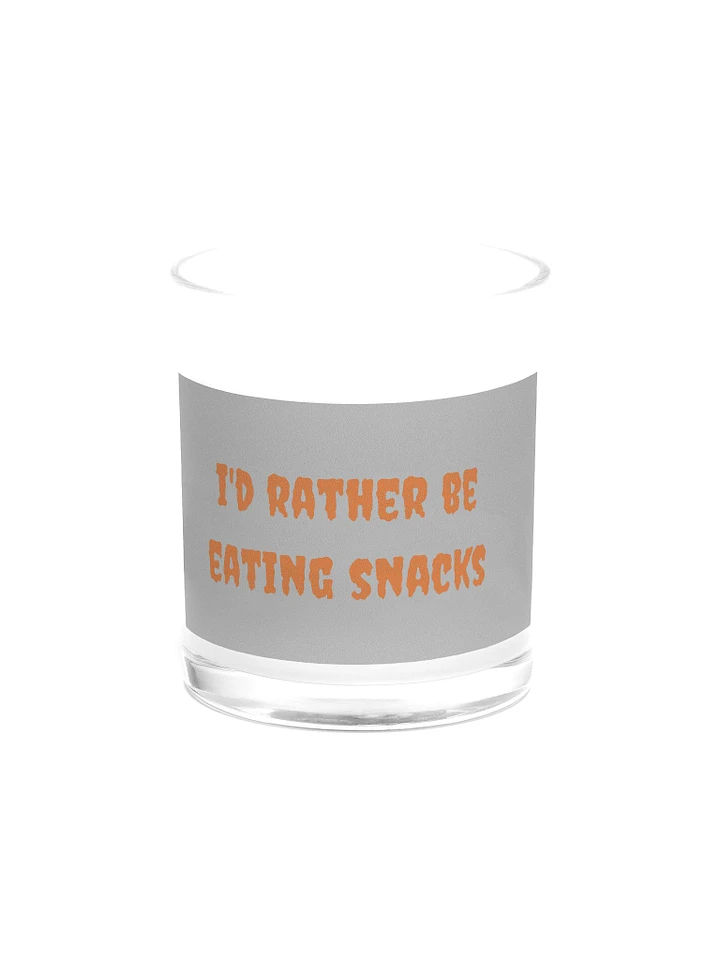 I'd rather be eating snacks - candle product image (1)