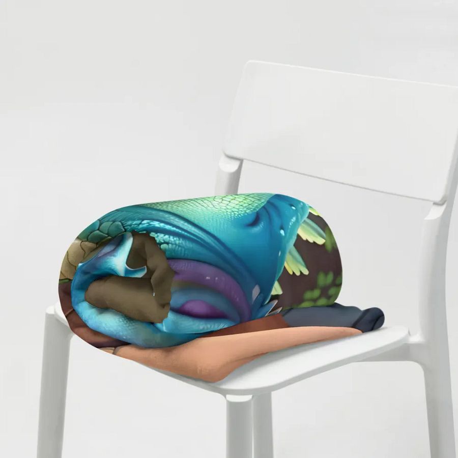Endangered Species - Mexico - Rock Iguana Throw Blanket product image (8)