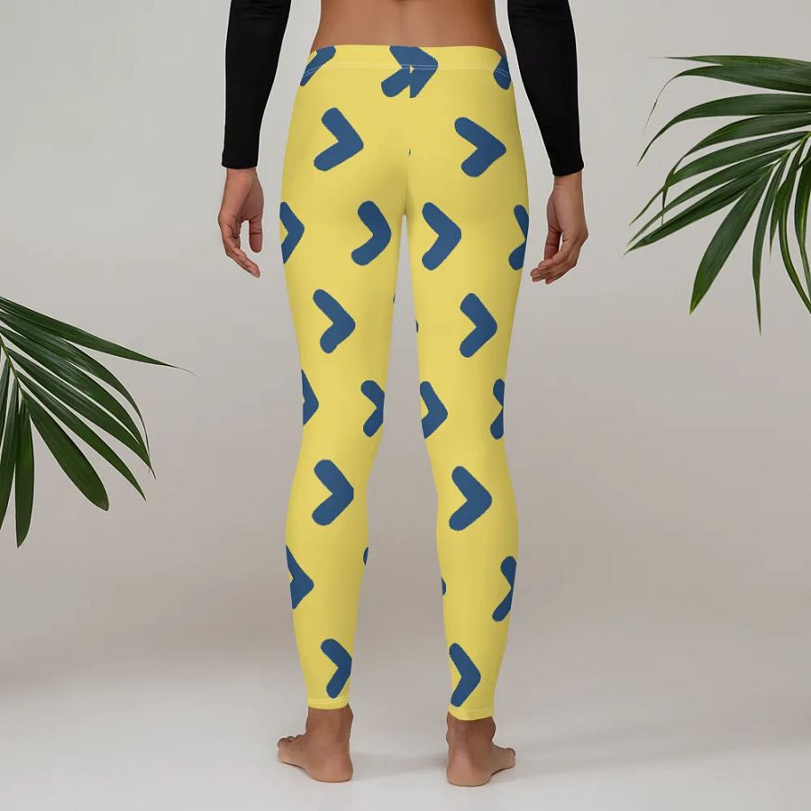 Leggings – Ethnic Rough Lines Seamless Pattern for a Bold & Artistic Vibe product image (4)