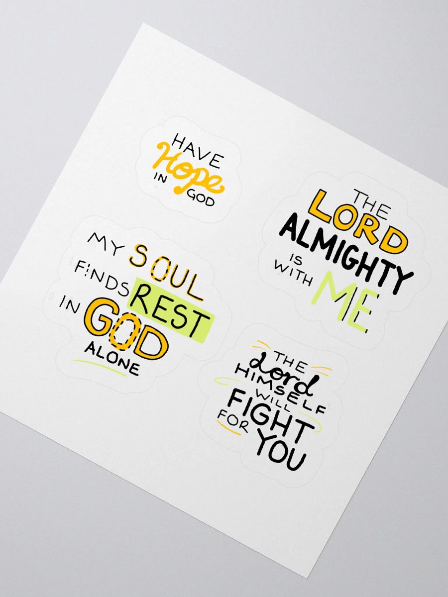 Faith-based Affirmations Sticker Set product image (3)