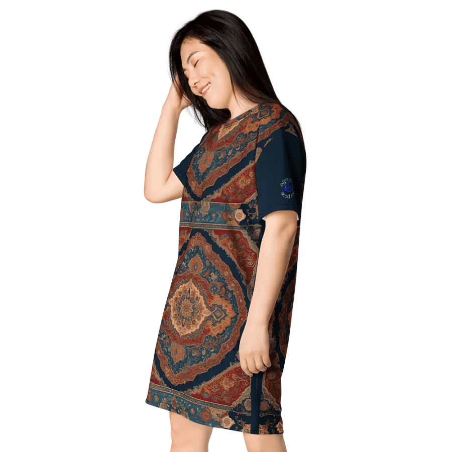 Outstanding Oriental Design Dress Tee product image (4)