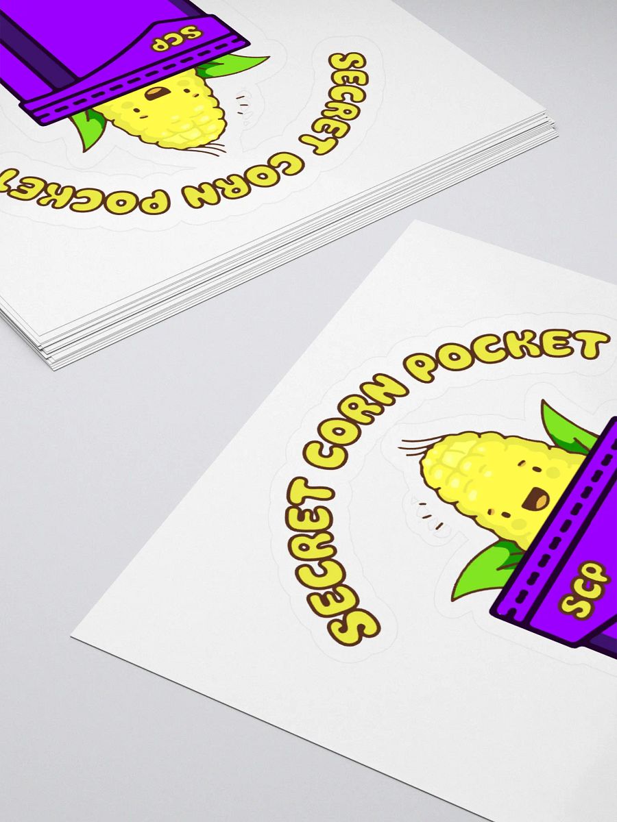 Secret corn pocket sticker product image (4)