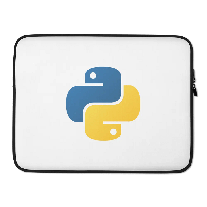 Python Symbol Programmers Mind Laptop Sleeve product image (2)
