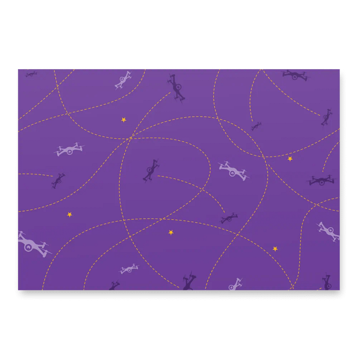 Flight Pattern Gift Wrapping Paper product image (2)