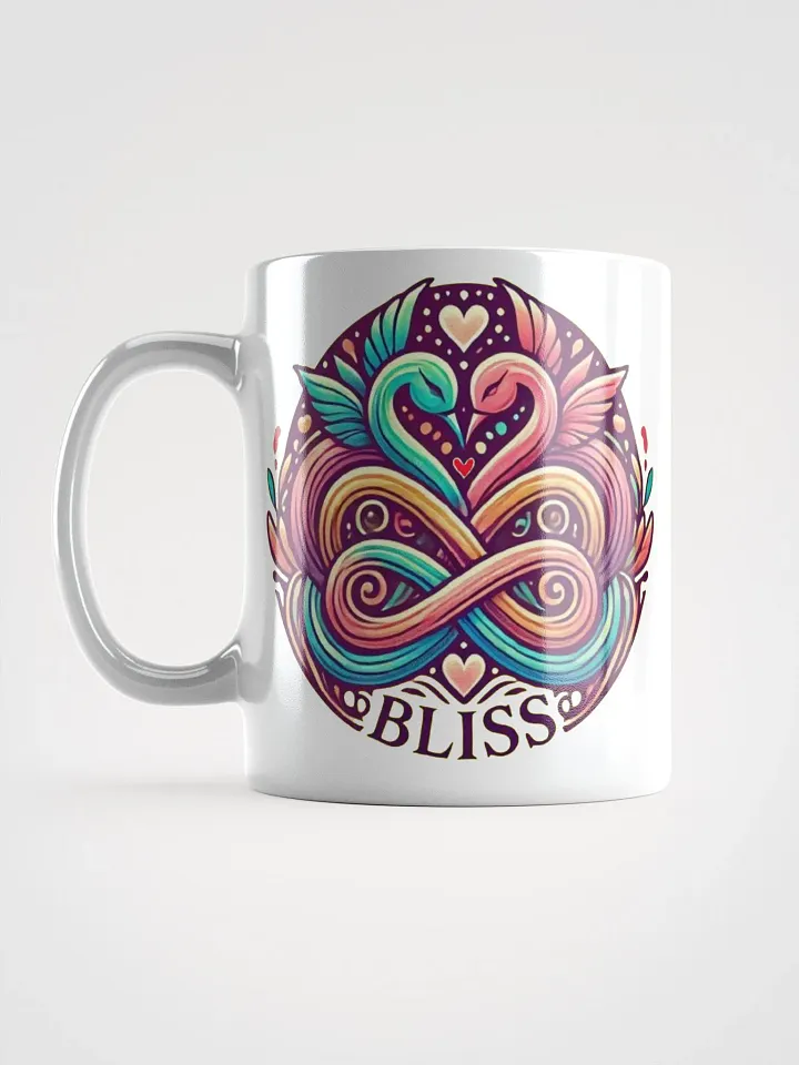 Blissful Swan Heart Mug product image (2)