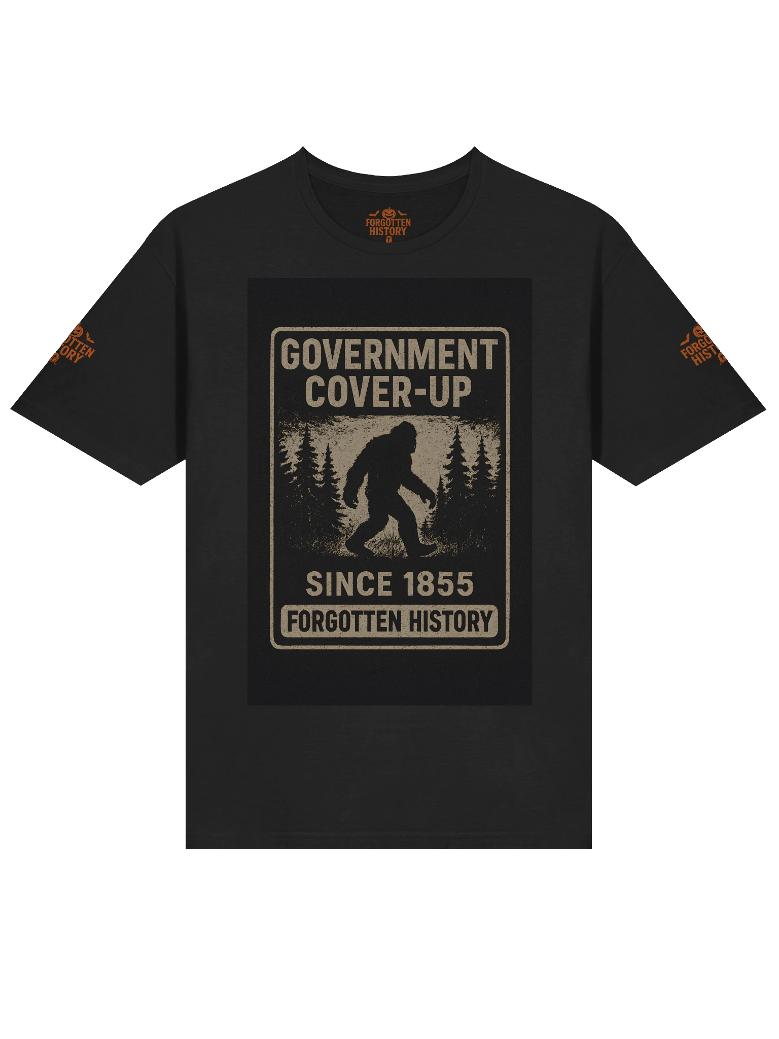 Bigfoot’s Haunted Forest – Halloween T-Shirt product image (3)