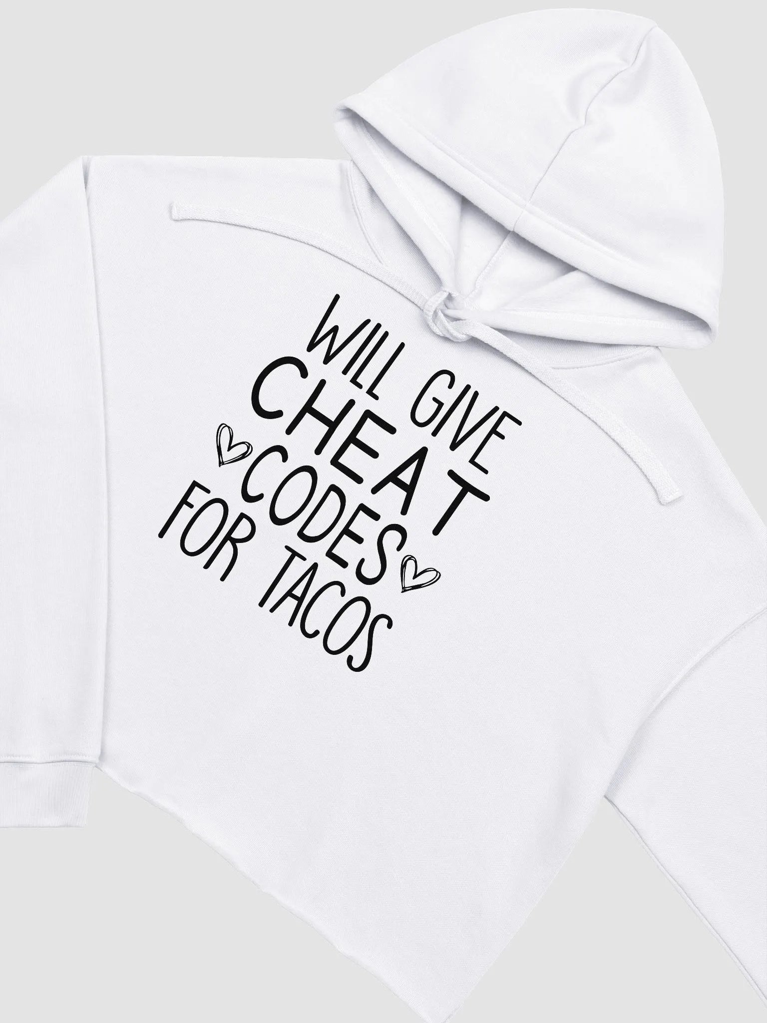 Codes & Tacos - Cropped Hoodie product image (2)