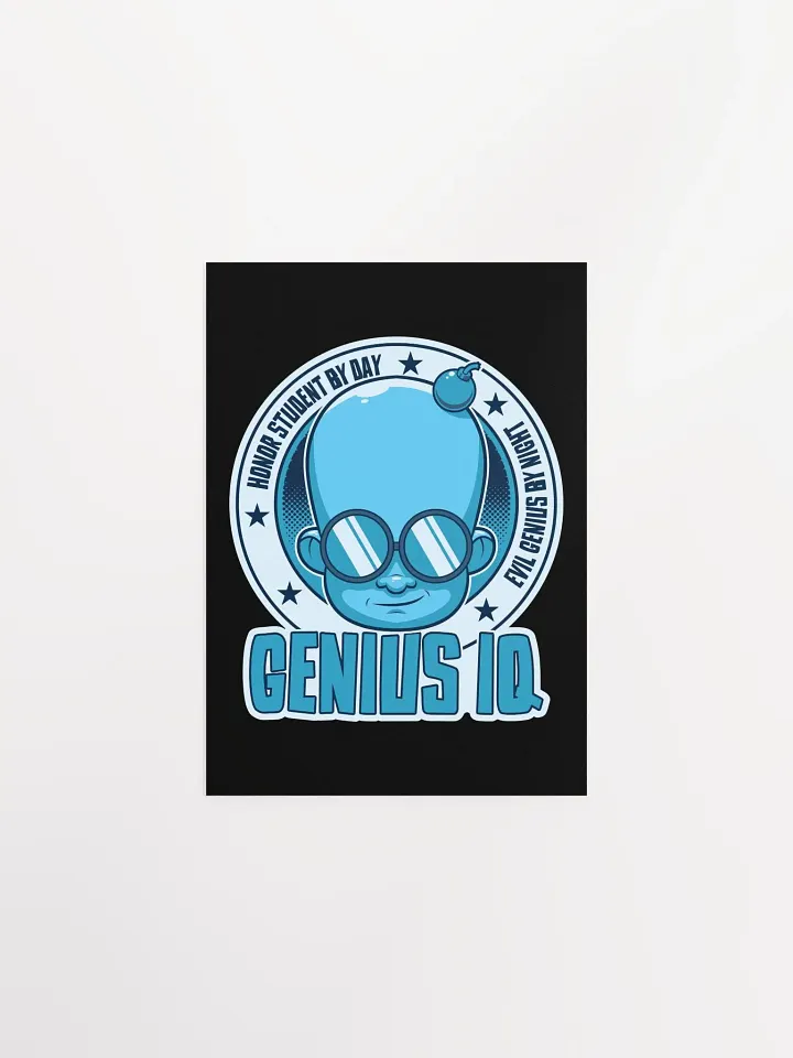 Funny Gamer Poster – Genius by Day, Evil Genius by Night product image (9)