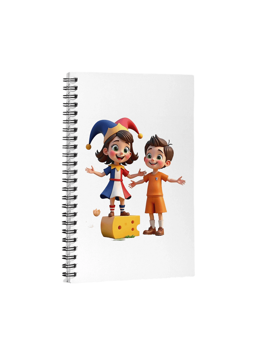 JessyJesty “Stay Cheesy” Spiral Notebook product image (5)