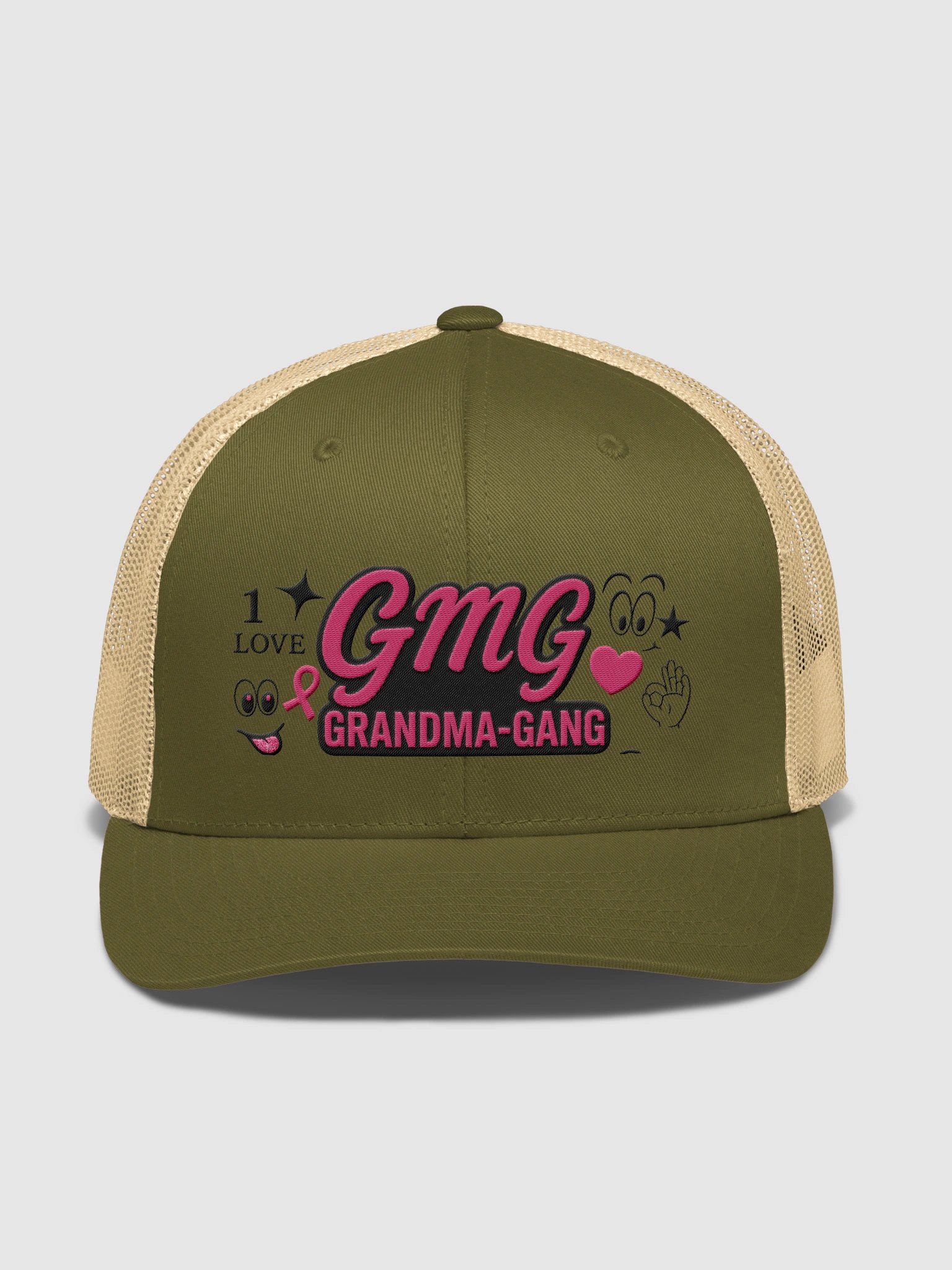 "One Love Cancer Grandma Gang Hat" product image (1)