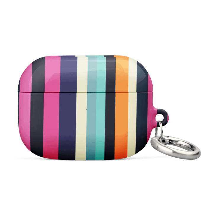 Stripes of Dyslexia AirPods Case product image (1)