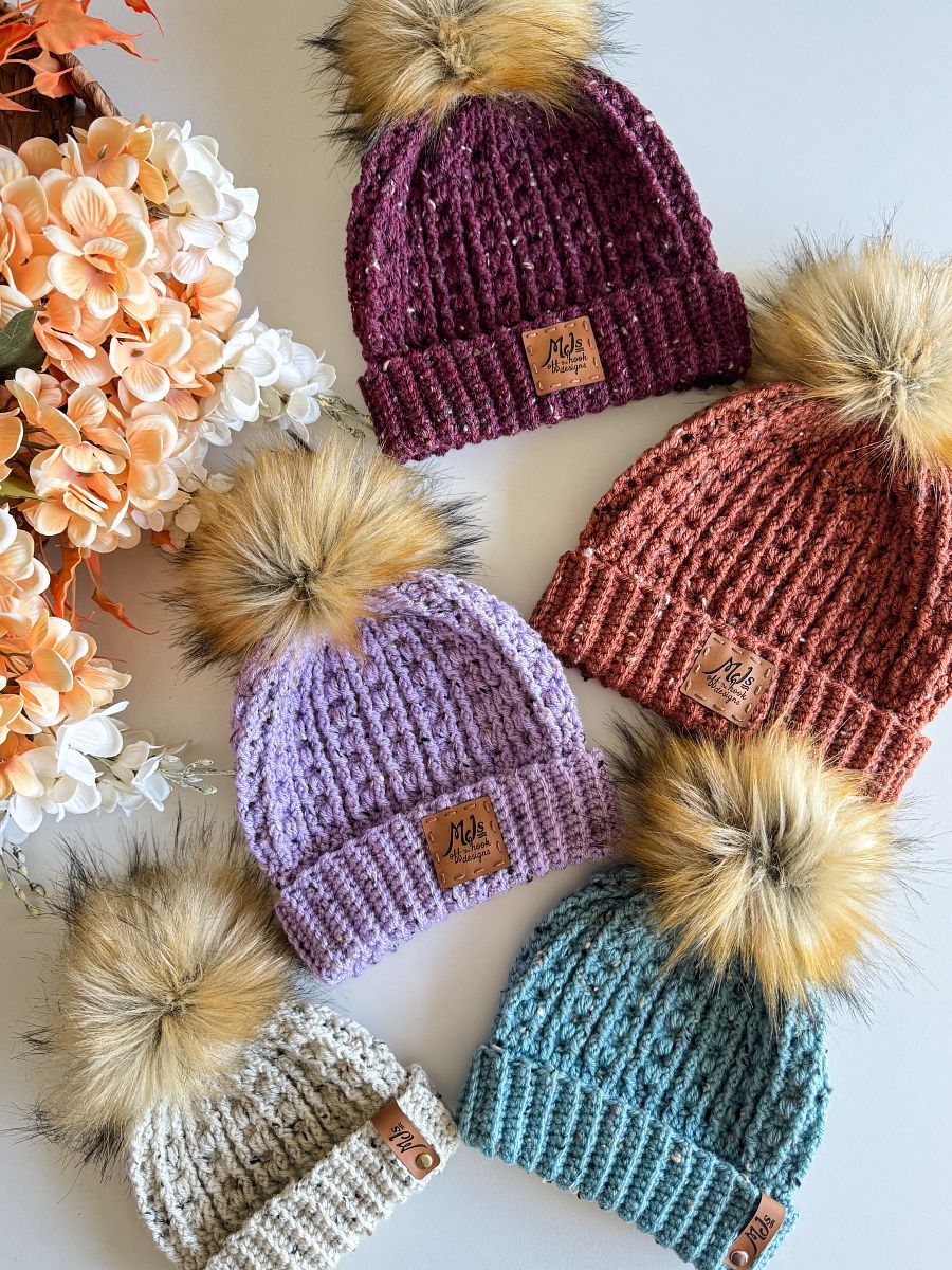 Snuggle Season Beanie Crochet Pattern product image (3)