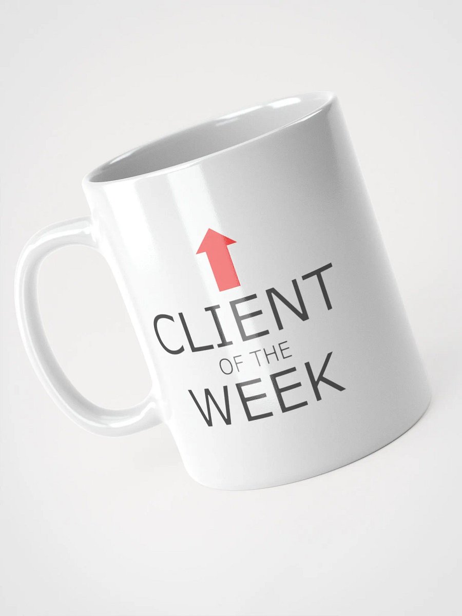 Client of the Week (Self Report) Mug product image (3)