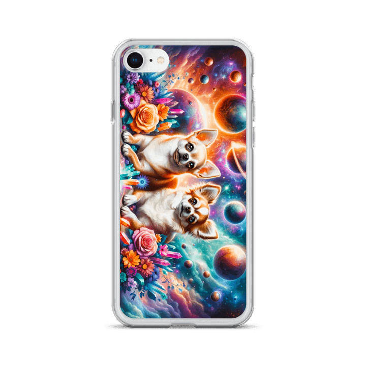 Cosmic Chihuahua Guardians - iPhone case product image (1)