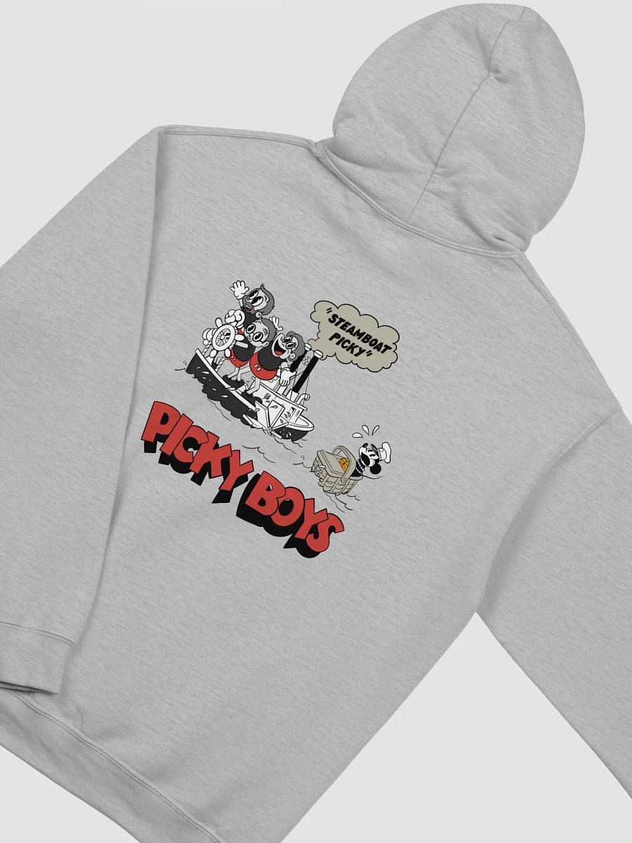 Steamboat Two Sided Hoodie (Grey) product image (5)