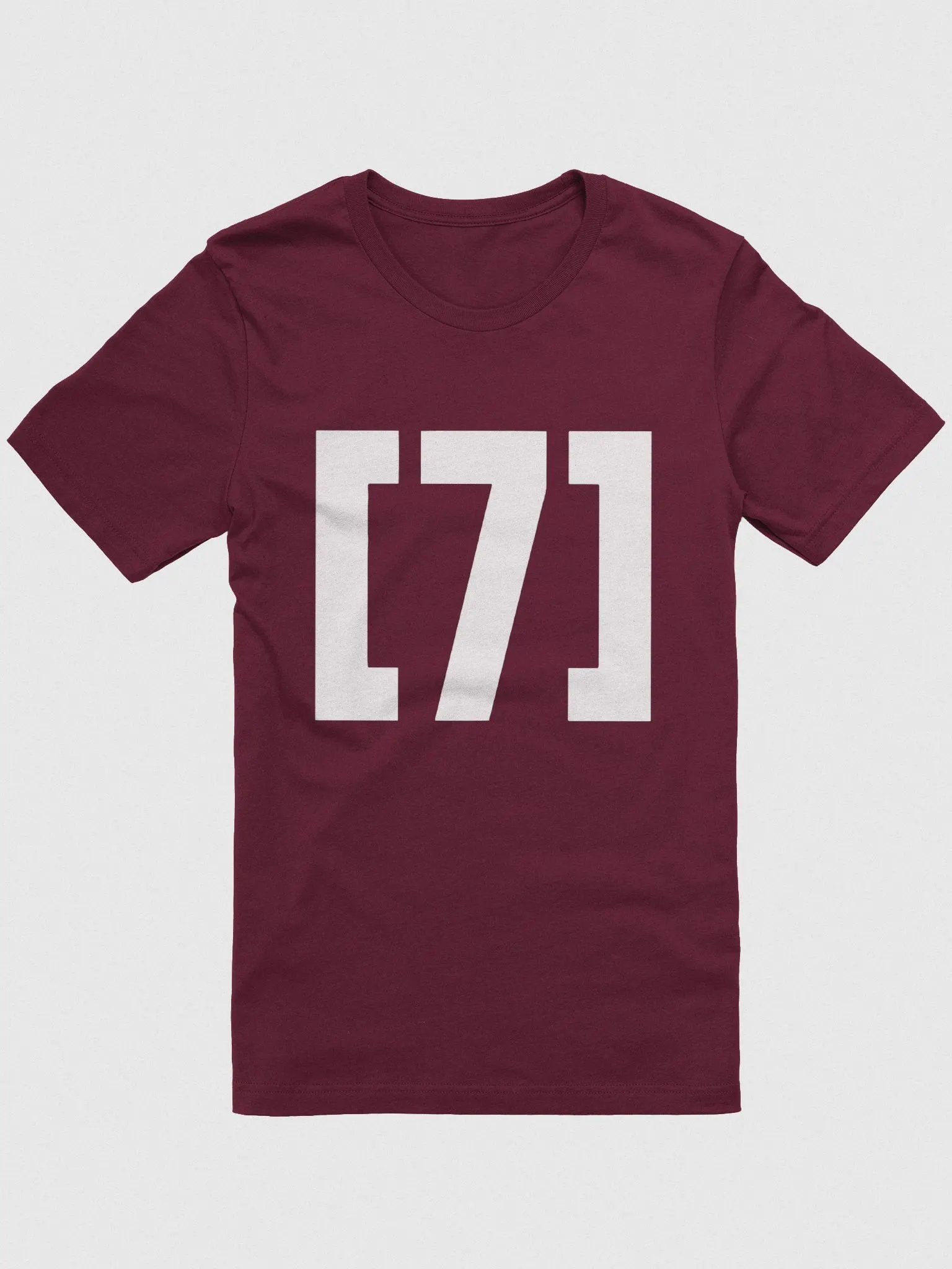 ASolid[7] Logo Plain Tee Shirt product image (5)