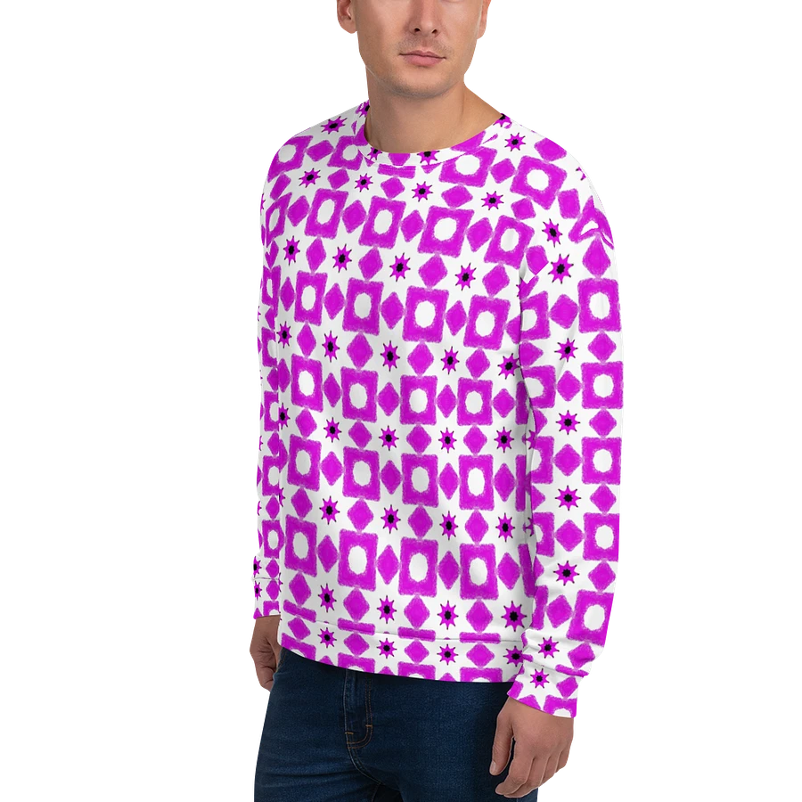 Abstract Fun Pattern Unisex All Over Print Sweatshirt product image (9)