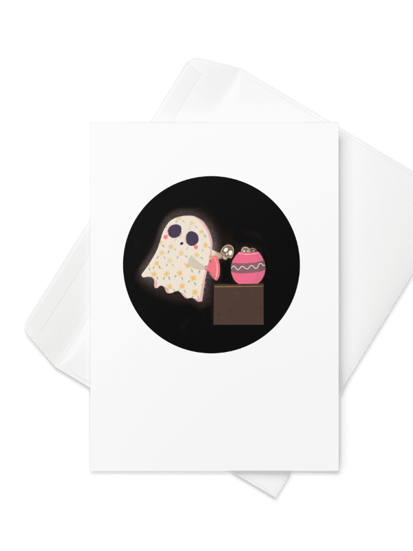Little Ghost Cookie Thief - Greeting Card product image (3)