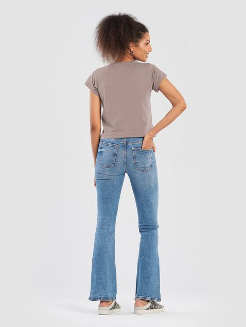 Photo showing Cotton Heritage Women's High-Waisted Tee