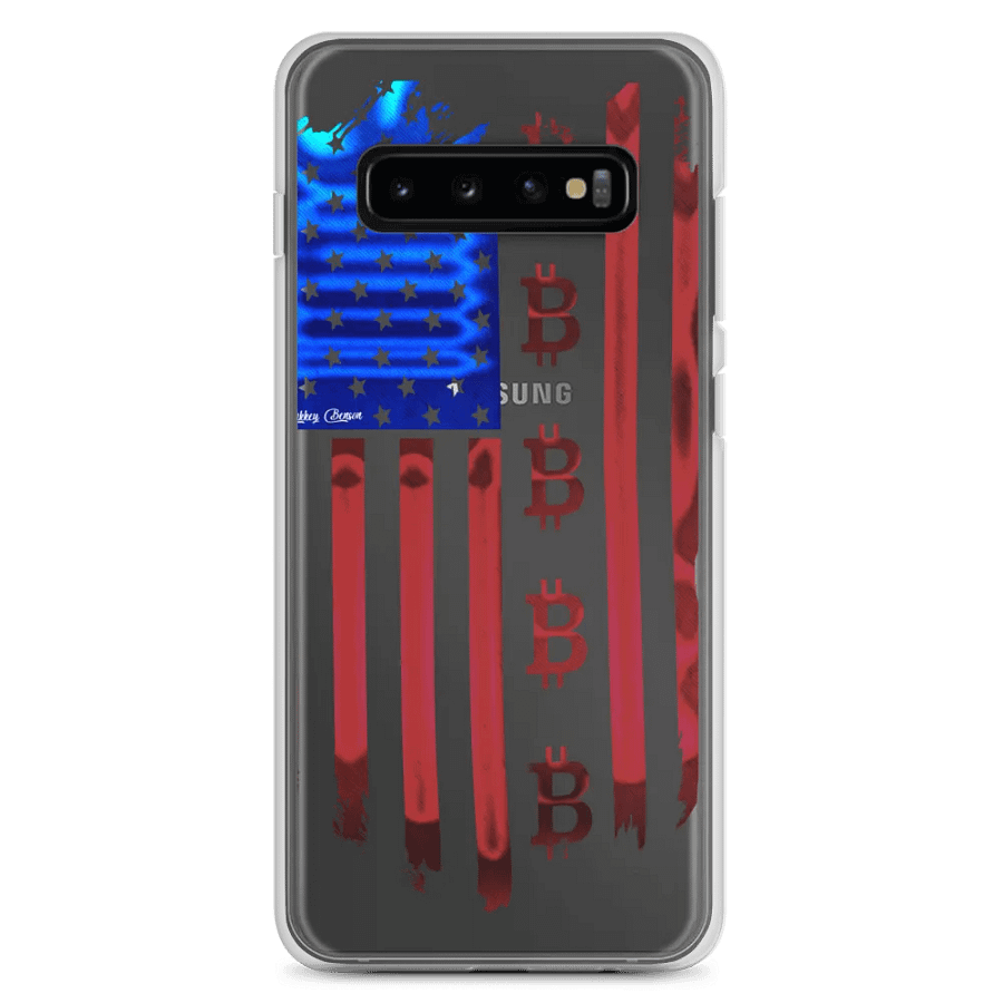 Bitcoin Crown Flag Samsung® Case product image (2)