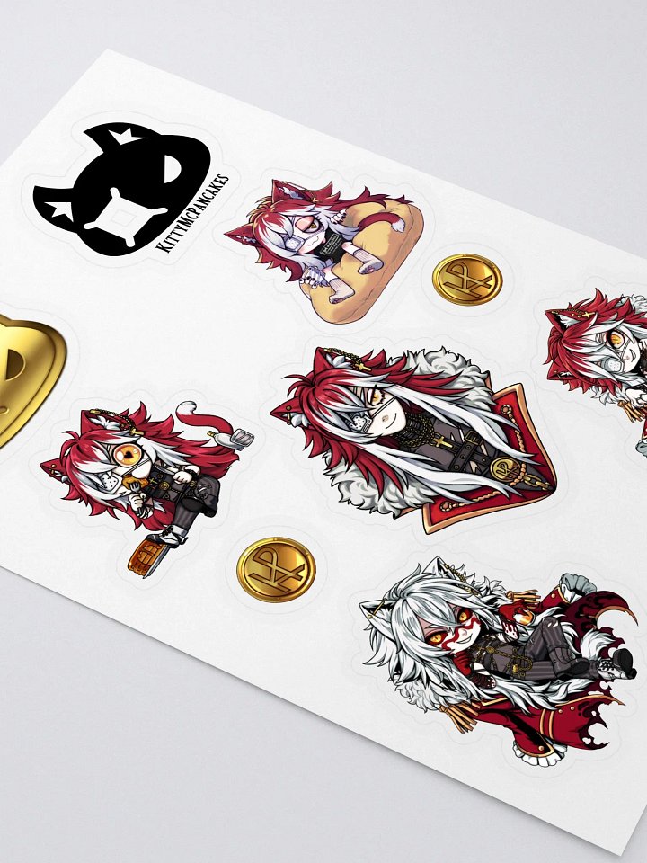 Kitty sticker sheet product image (2)