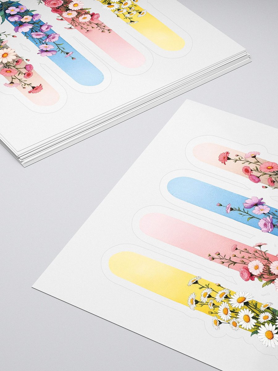 April Floral Fantasy Kiss Cut Stickers product image (4)