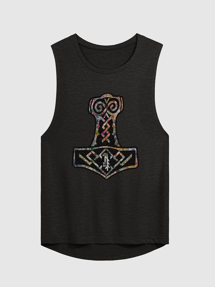 NTN Apparel Floral Mjölnir - Women's Tank Top product image (1)