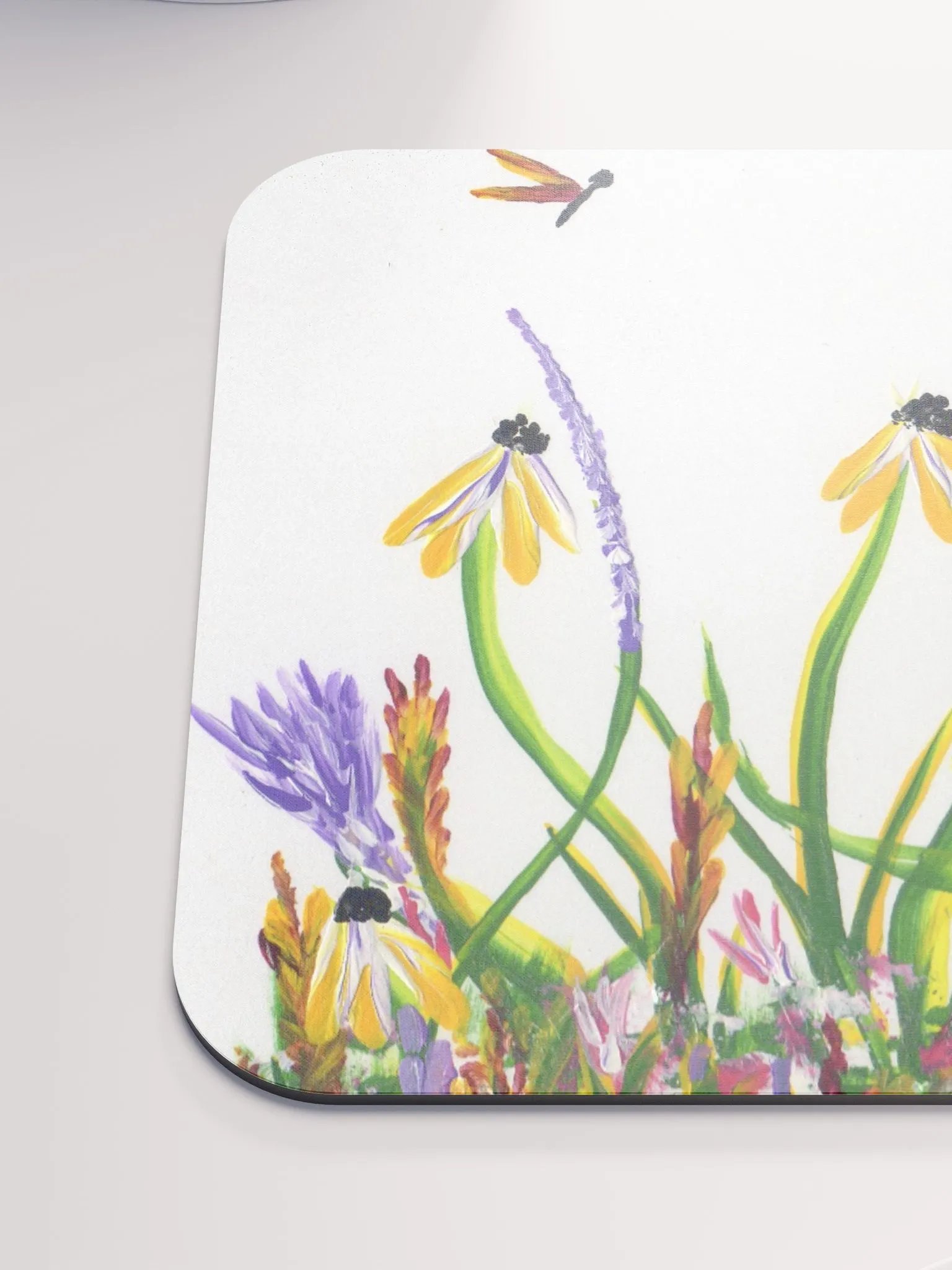 Vibrant Wildflower Mouse Pad product image (3)