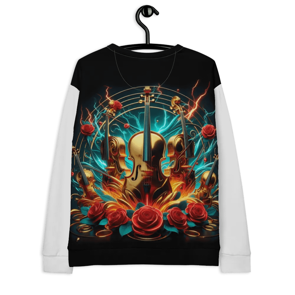Golden Symphony All-Over Print - Unisex Sweatshirt #4 product image (12)