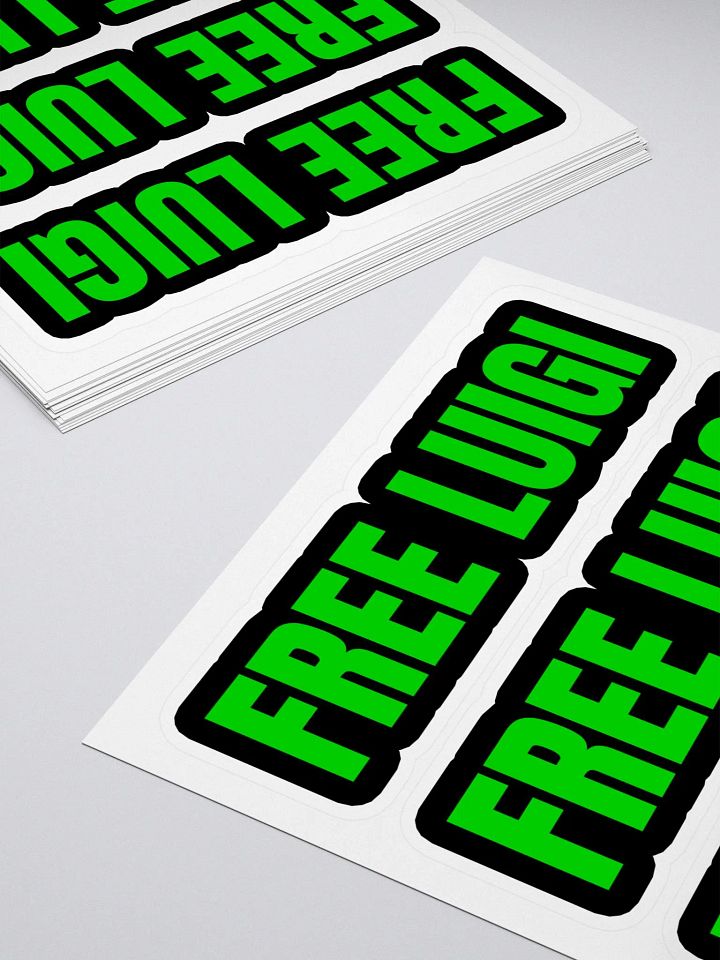 FREE LUIGI Stickers product image (2)
