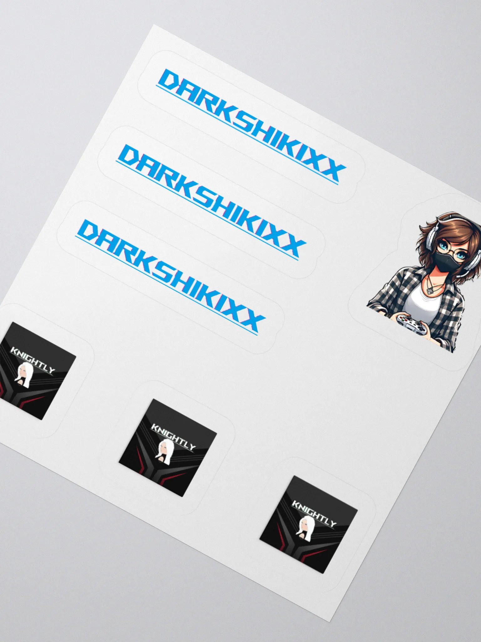 DARKSHIKIXX Streamer Sticker Set 2 product image (2)