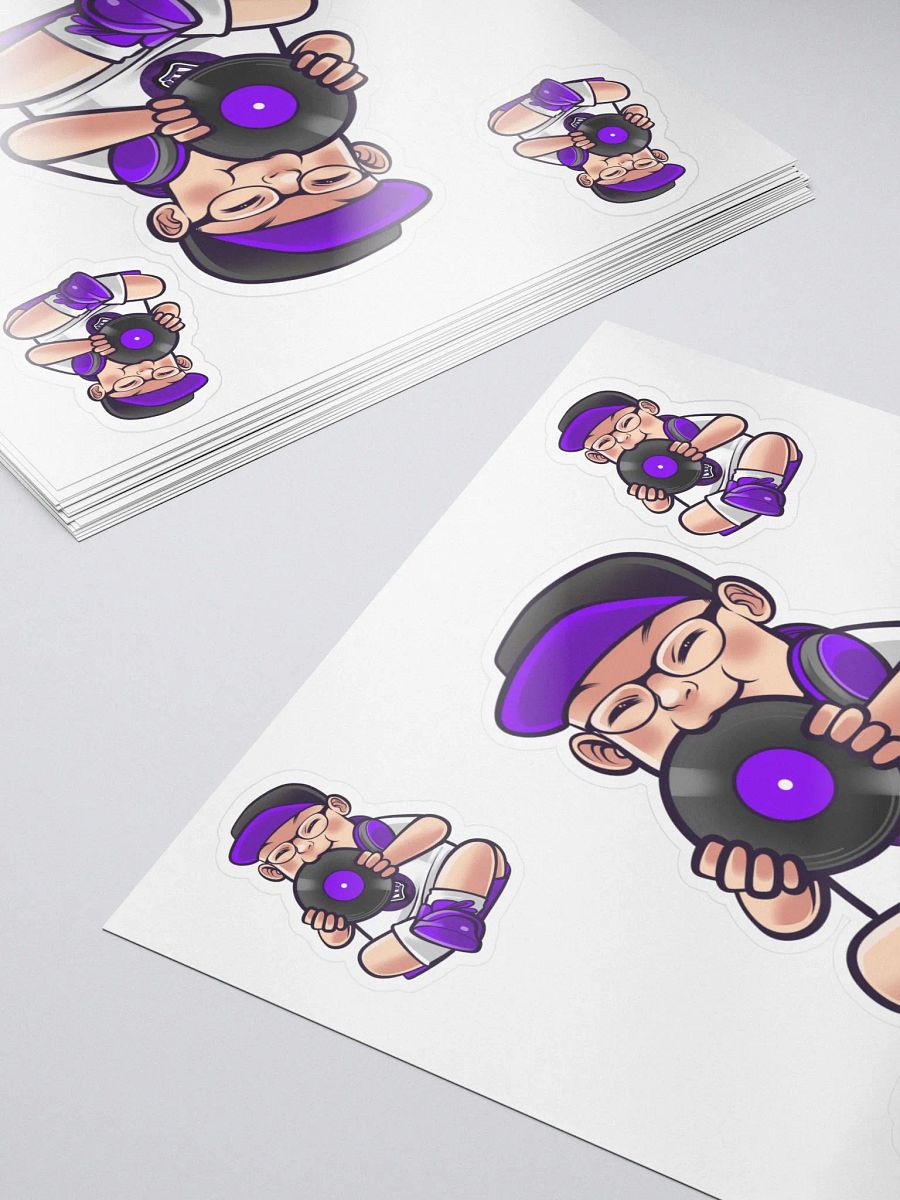 JS-Rock Chibi Kiss Cut Sticker product image (5)