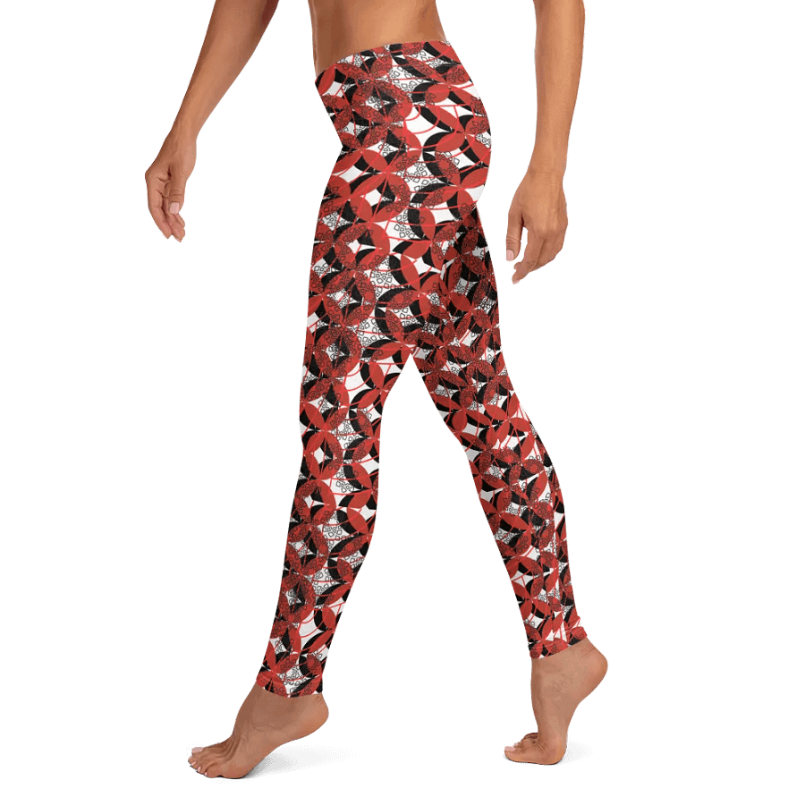 JoBeth Designed- Red ⭕ Adult Leggings👖 product image (5)
