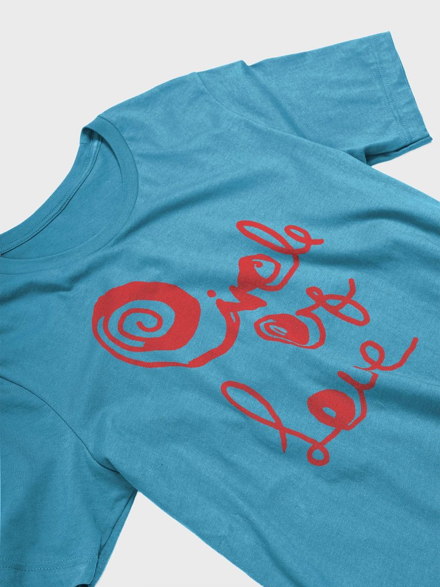 Drusella Watson's - Circle Of Love - Red On Aqua product image (3)