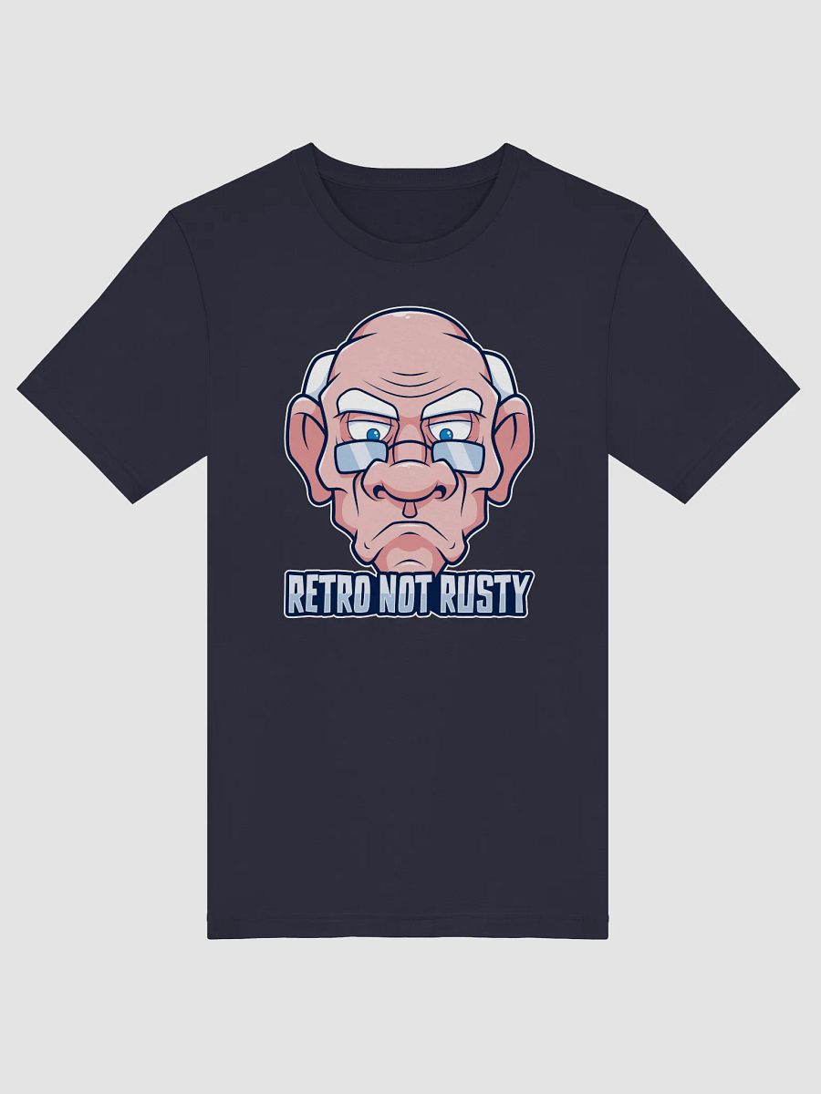Retro Not Rusty Funny Old Gamer Dad Tee product image (1)