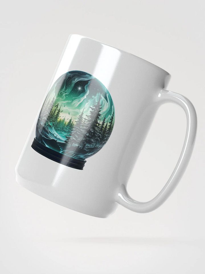 Aurora Borealis Snow Globe Mug product image (2)