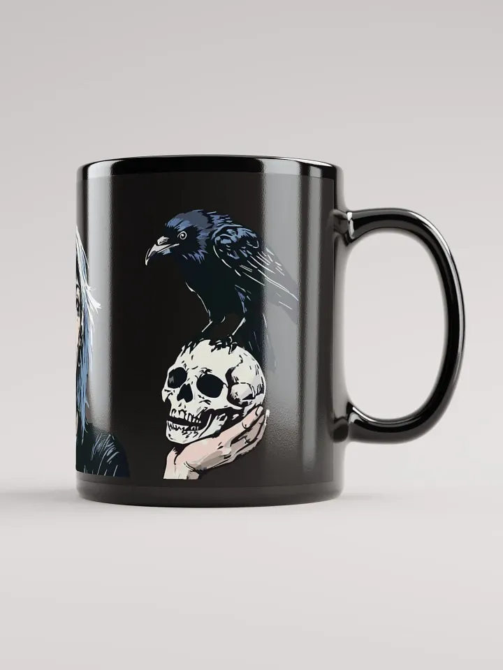 Raven's Raven Black Glossy Mug product image (1)