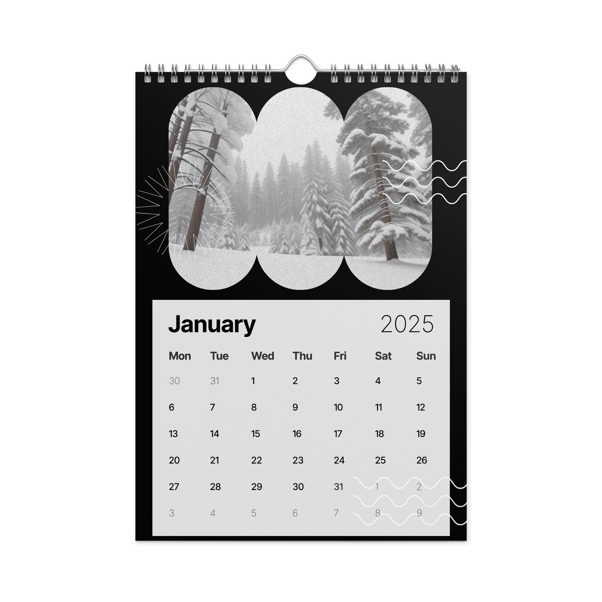 SEASONAL NATURE WALL CALENDAR 2026 product image (6)