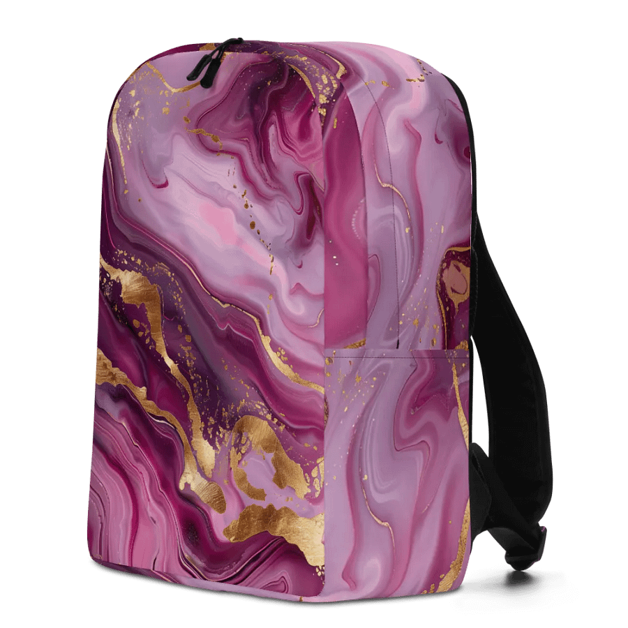 Luxury Marbled All-Over Print Backpack product image (7)