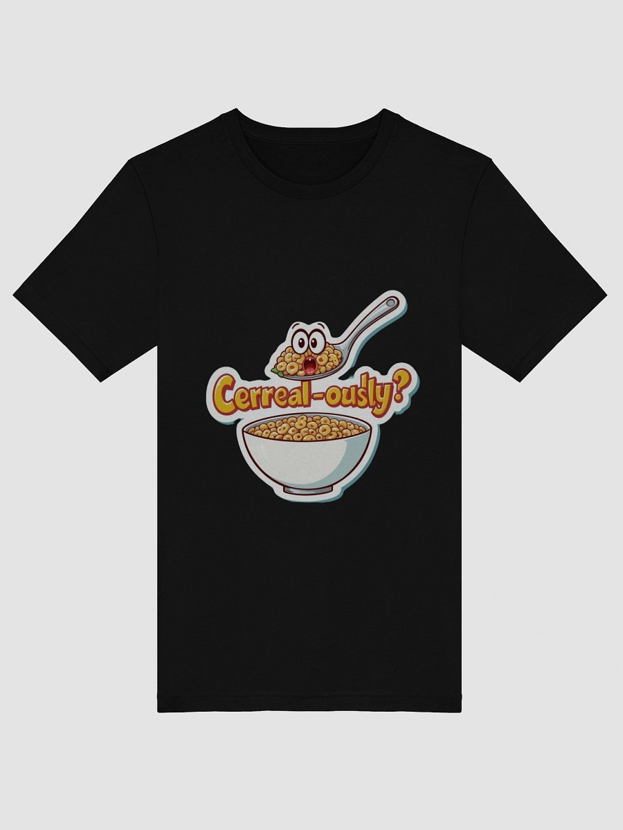 Cerreal-ously? Cartoon Cereal T-Shirt product image (40)