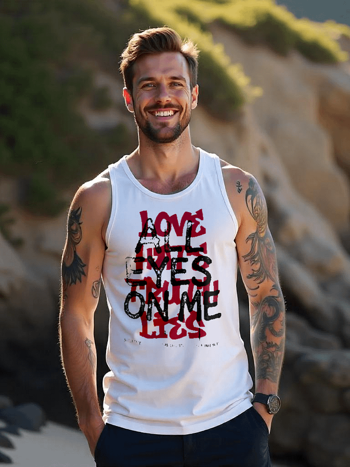 All Eyes On Me | Jersey Tank by Bella+Canvas product image (1)