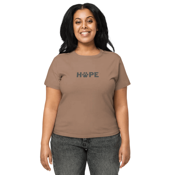 "HOPE" Paw Print Baby Tee, Women's product image (2)