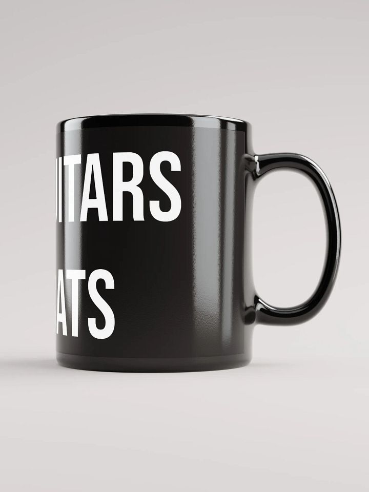 "Play Guitars, Pet Cats" Mug product image (1)