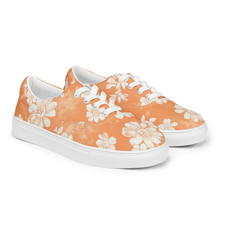 Floral Bloom Lace-Up Sneakers product image (3)